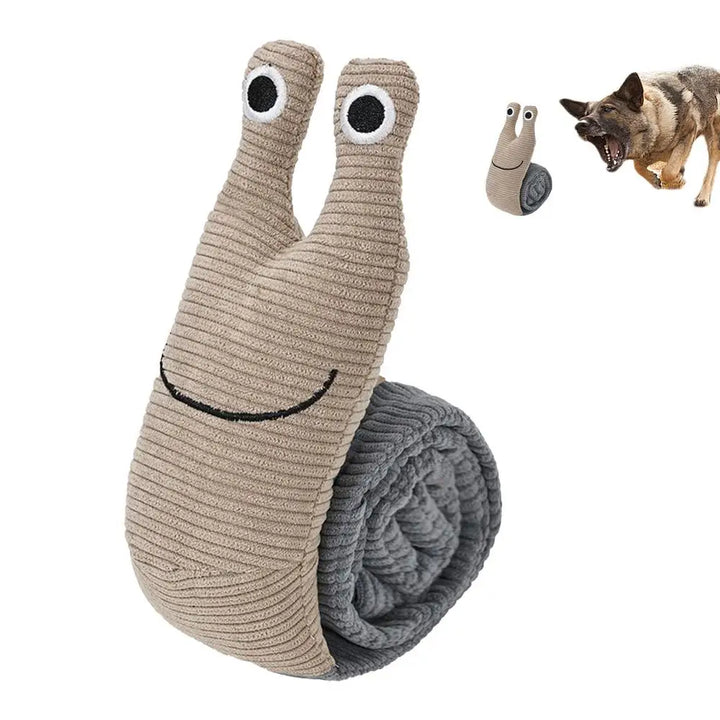 Jouet Enrichissant pour Chien – Escargot Sonore à Friandises - HautePattes