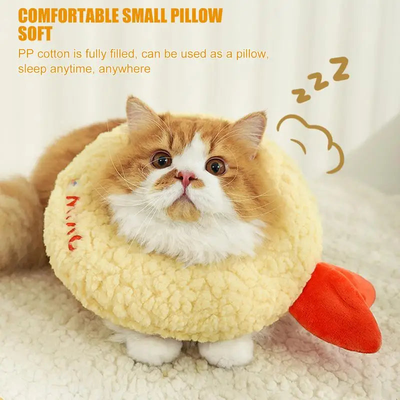 Collier post-opératoire chat : douceur, confort et protection