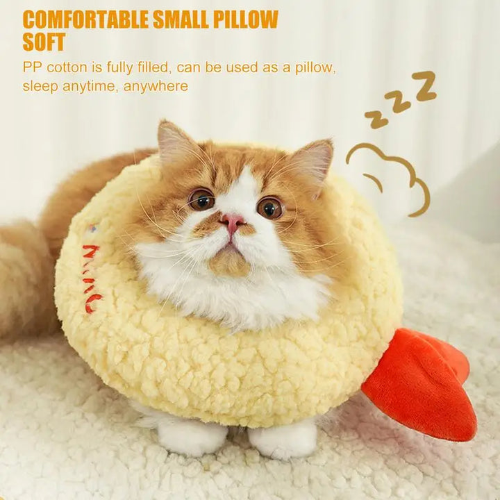 Collier post-opératoire chat : douceur, confort et protection
