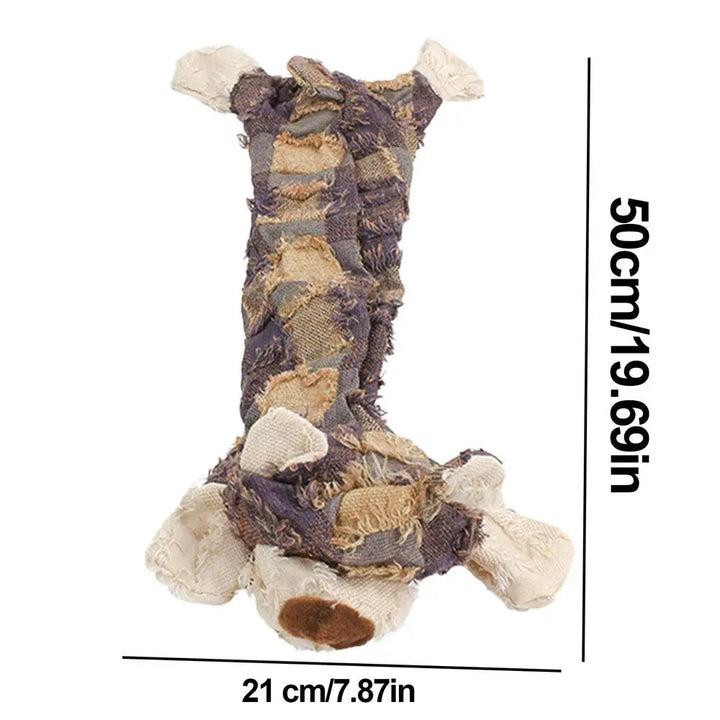 Jouet Couineur Indestructible en Forme d'Ours pour Chien - HautePattes