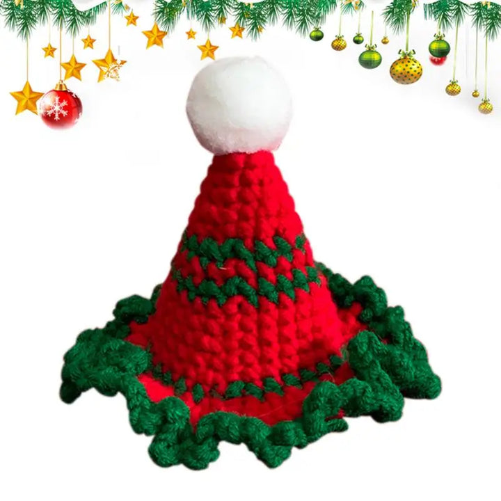 Bonnet de Noël chat ou chien - Le petit détail qui touche les cœurs