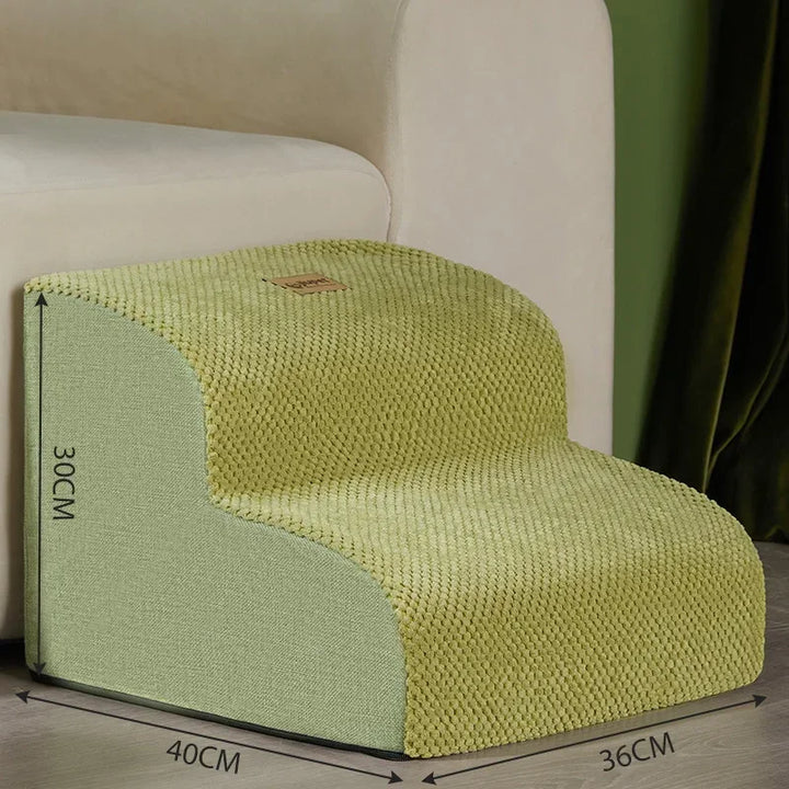 Escalier Premium 2 Marches pour Chiens – Confort et Sécurité Ultimes - HautePattes