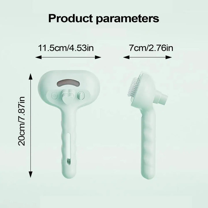 Brosse Ă  Vapeur Rechargeable Chien et Chat - HautePattes