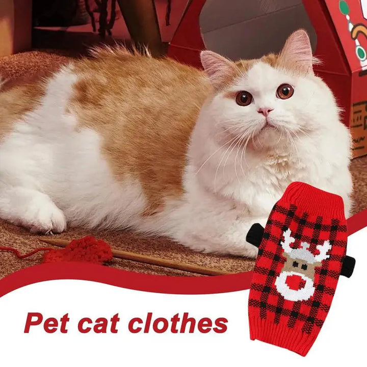 Pull de Noël pour chien ou chat doux chaud et plein d’amour