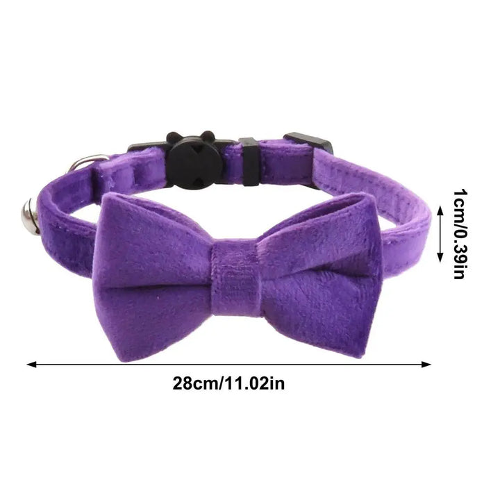 Collier nœud papillon chien & chat : chic discret, amour visible, souvenirs précieux
