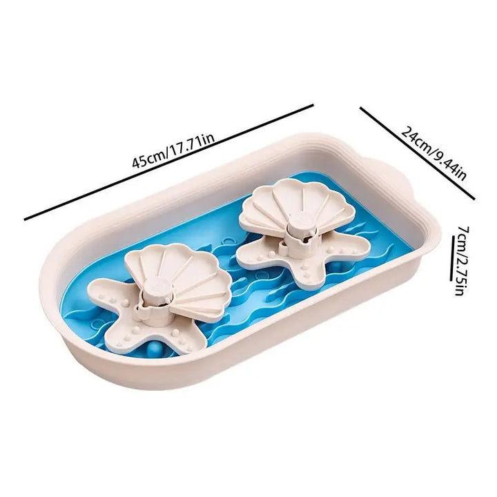 Gamelle anti-glouton à double bol - HautePattes