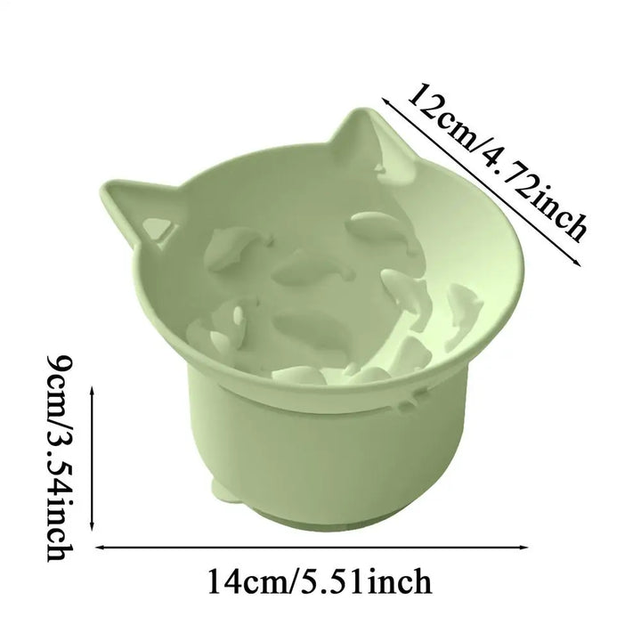 Gamelle à alimentation lente réglable Chat et Chien - HautePattes