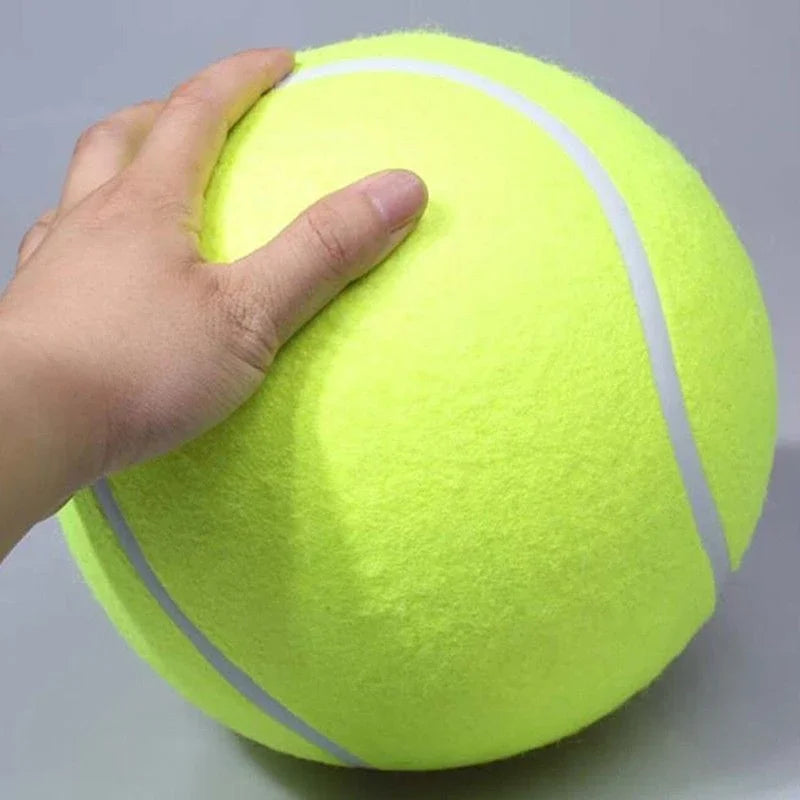 Balle de tennis géante pour chien - HautePattes
