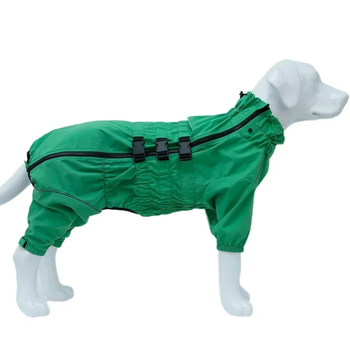 Imperméable 4 pattes pour chien – Confort, style & protection