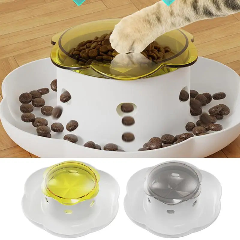 Mangeoire lente interactive pour chien distributeur de friandises intelligent - HautePattes