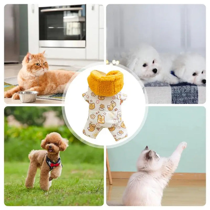 Veste d’hiver pour chien ou chat – Confort, style & protection