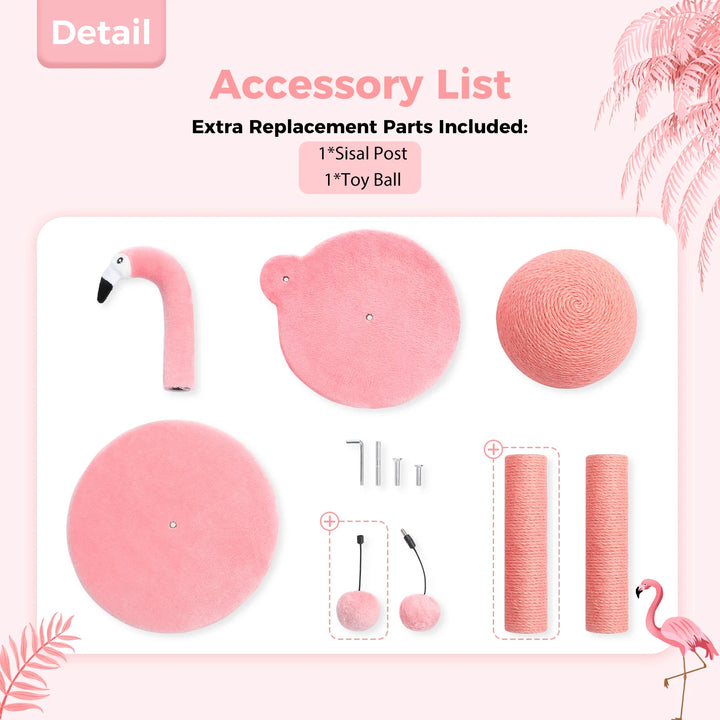 Griffoir Flamant Rose Design - HautePattes