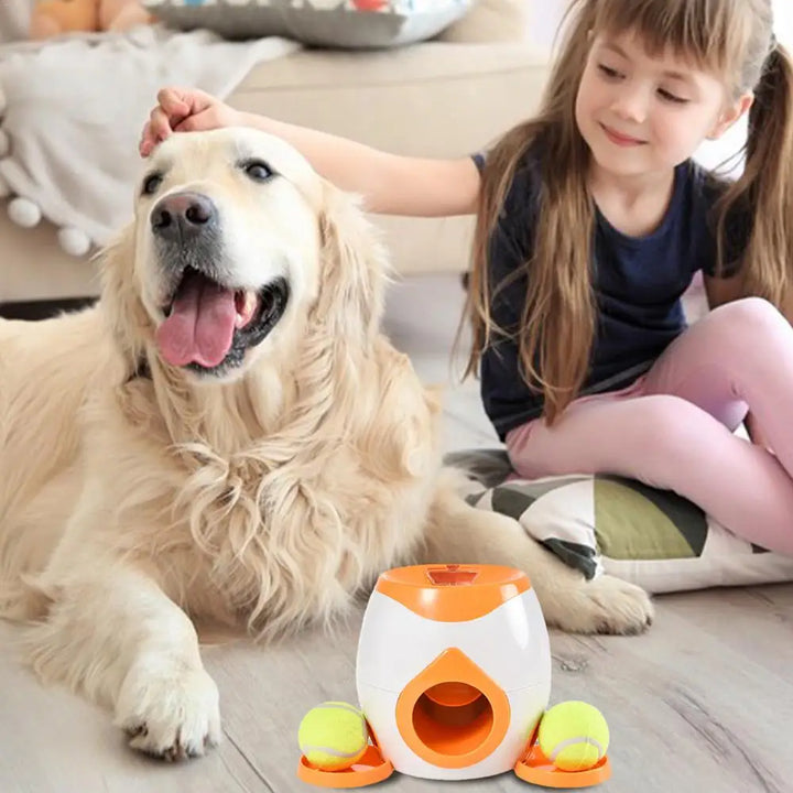 Lanceur de balles interactif pour chien - HautePattes