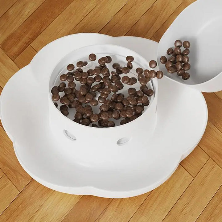 Mangeoire lente interactive pour chien distributeur de friandises intelligent - HautePattes