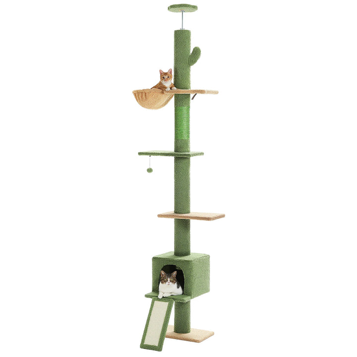 Arbre à chat design vertical & mystique – Le royaume noir des grimpeurs