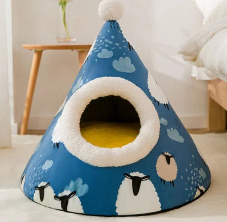 Un refuge doux pour l’hiver, pensé pour chats & petits chiens