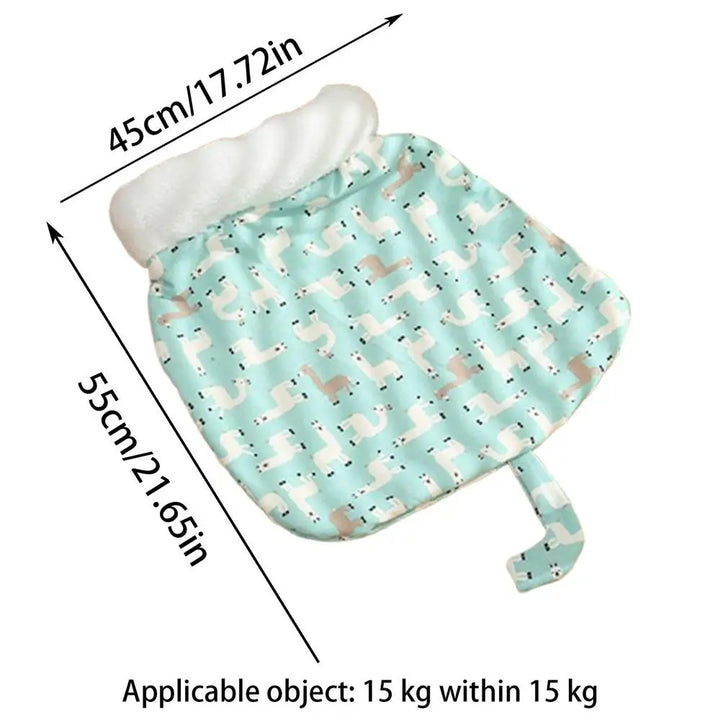 Sac de couchage douillet pour chat – chaleur, tendresse et repos profond