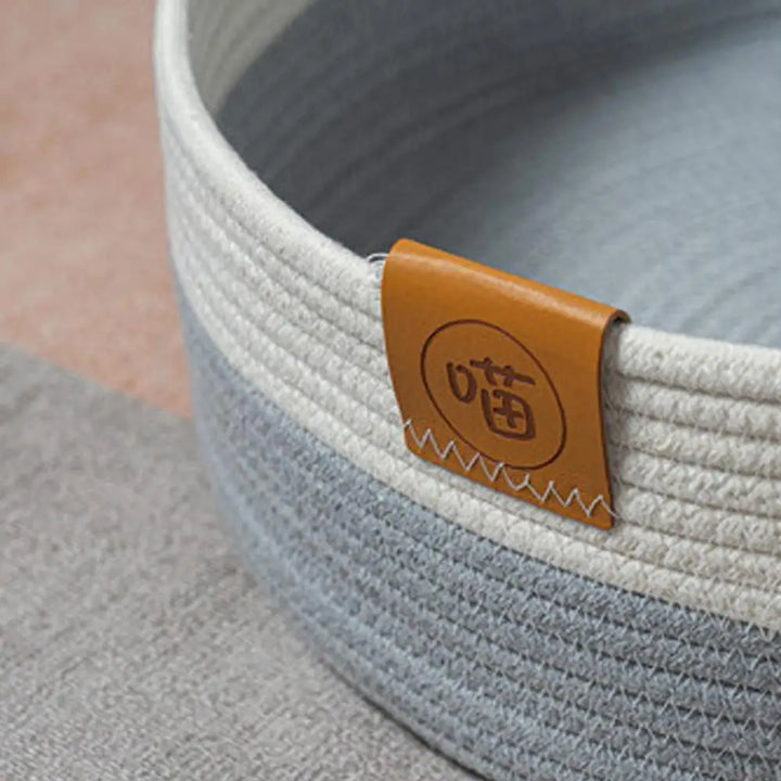 Panier Premium en Corde de Coton - HautePattes