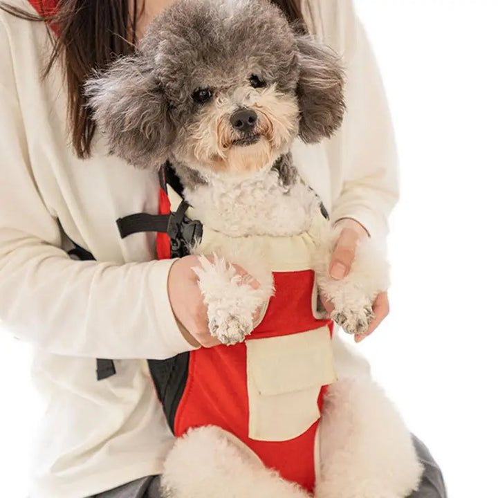 Sac à dos portage chien & chat : doux cocon, lien intact, cœur léger