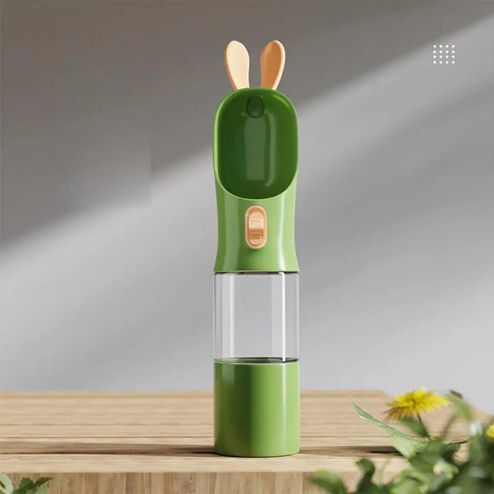 Bouteille de Voyage 2-en-1 pour Chiens et Chats - HautePattes