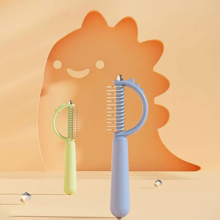 Peigne chien chat double face anti-mue et lissant