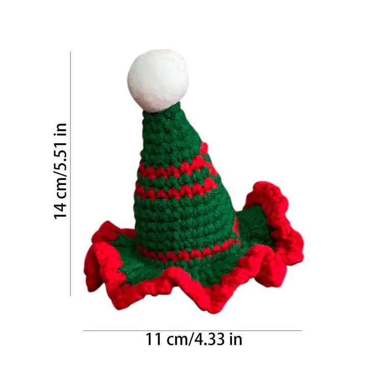 Bonnet de Noël chat ou chien - Le petit détail qui touche les cœurs