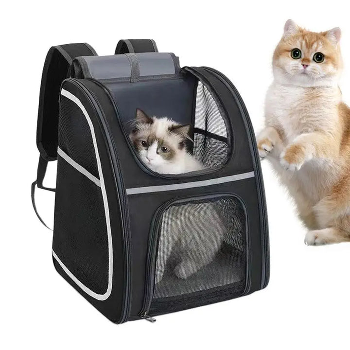 Sac à dos chat & petit chien : confortable, pliable et toujours prêt à partir