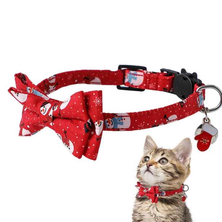 Collier Noël chat – Pour qu’il brille aussi sous le sapin