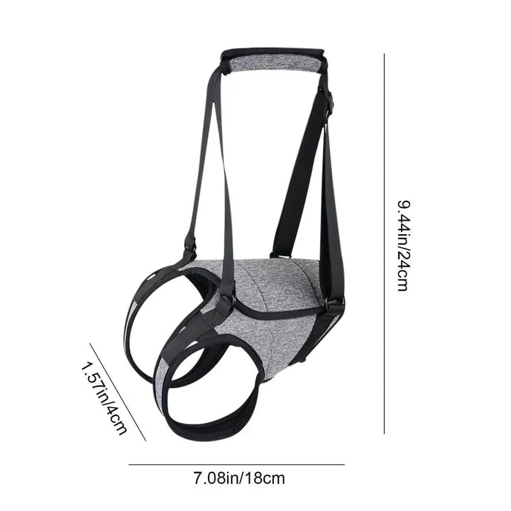 Harnais arrière pour chien âgé soutien doux et respectueux