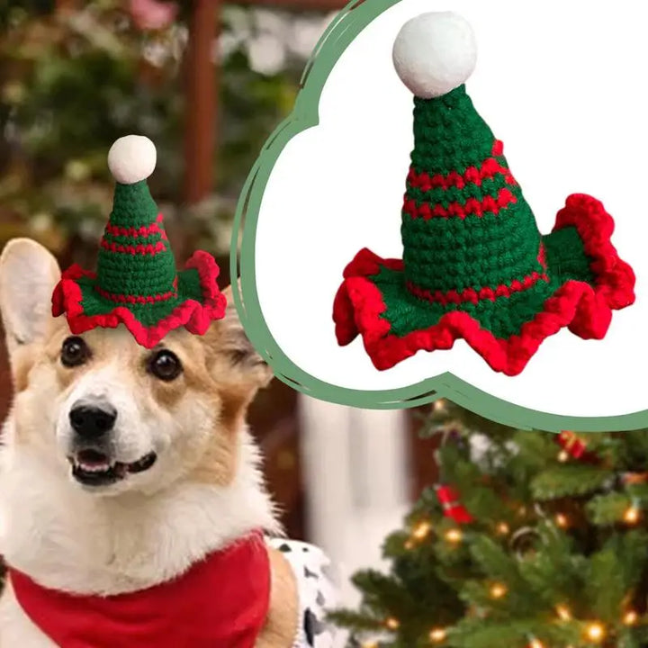 Bonnet de Noël chat ou chien - Le petit détail qui touche les cœurs