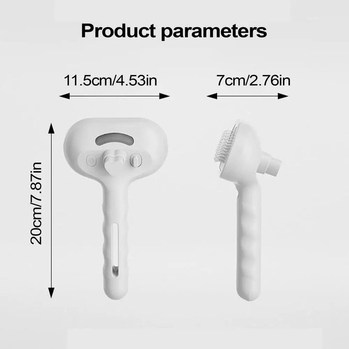 Brosse Ă  Vapeur Rechargeable Chien et Chat - HautePattes