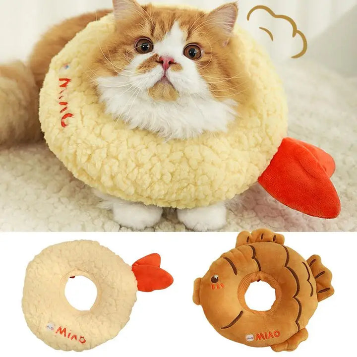 Collier post-opératoire chat : douceur, confort et protection