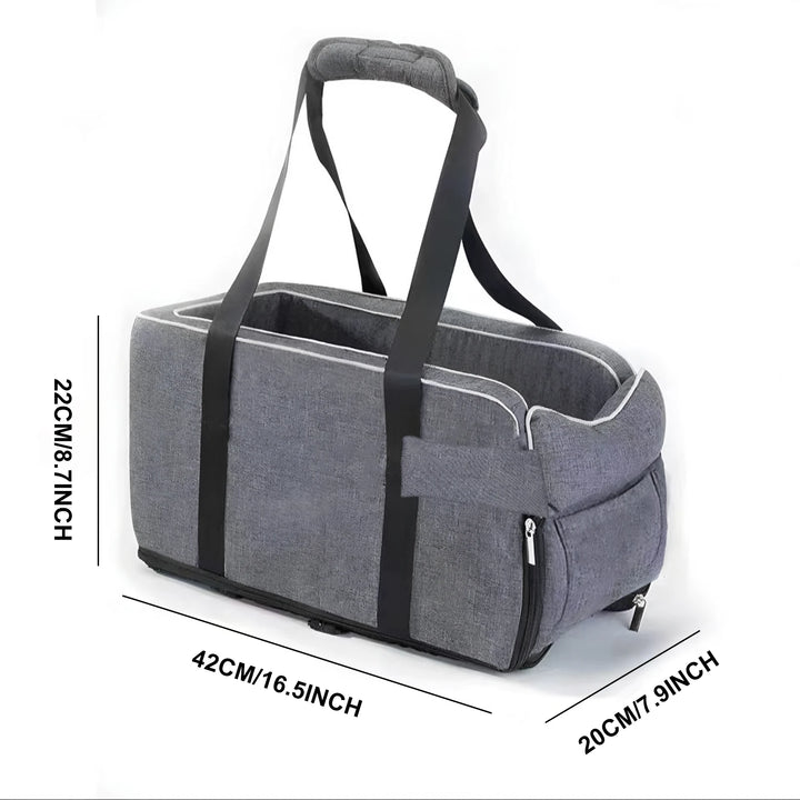 Siège Rehausseur 2-en-1 – Voyages Sûrs et Confortables pour Chiens & Chats - HautePattes