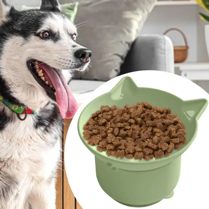 Gamelle à alimentation lente réglable Chat et Chien - HautePattes