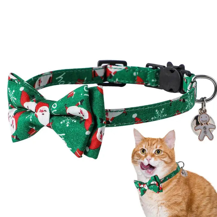 Collier Noël chat – Pour qu’il brille aussi sous le sapin