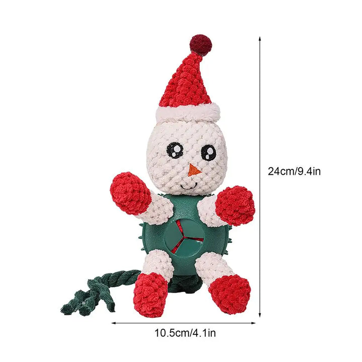 Jouet en Peluche pour Chien de Noël - HautePattes