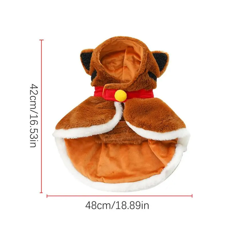 Cape d’hiver pour chien : douce, chaude, craquante