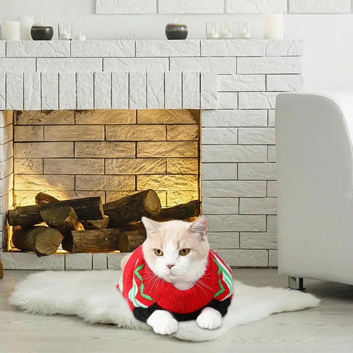 Pull de Noël pour chien ou chat doux chaud et plein d’amour