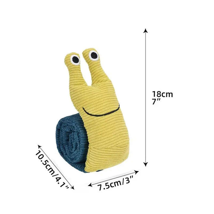 Jouet Enrichissant pour Chien – Escargot Sonore à Friandises - HautePattes