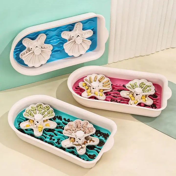 Gamelle anti-glouton à double bol - HautePattes