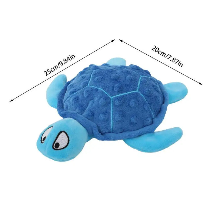 Peluche en Forme de Tortue pour Chien - HautePattes