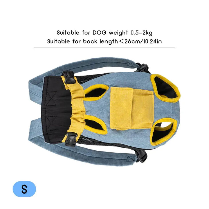 Sac à dos portage chien & chat : doux cocon, lien intact, cœur léger