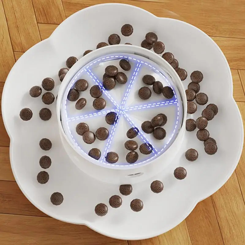 Mangeoire lente interactive pour chien distributeur de friandises intelligent - HautePattes