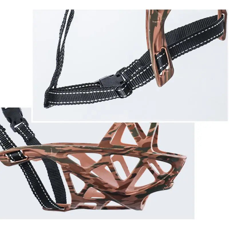 Muselière ajourée pour chien grande taille confort et contrôle