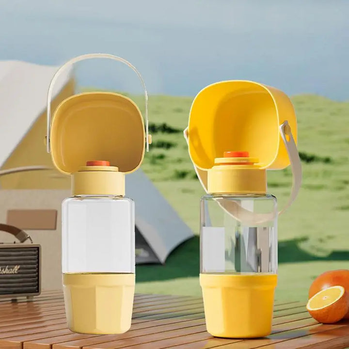 Bouteille de voyage multifonction pour chien - HautePattes