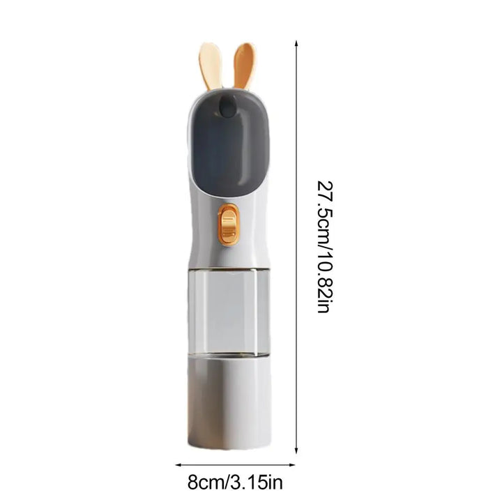 Bouteille de Voyage 2-en-1 pour Chiens et Chats - HautePattes