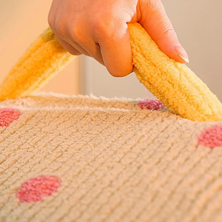 Niche cocon d’hiver pliable pour petits chiens et chats - HautePattes