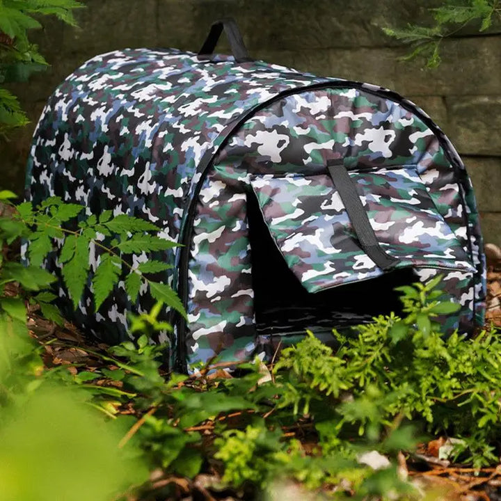 Abri extérieur pour chat – Chaleur & protection en hiver