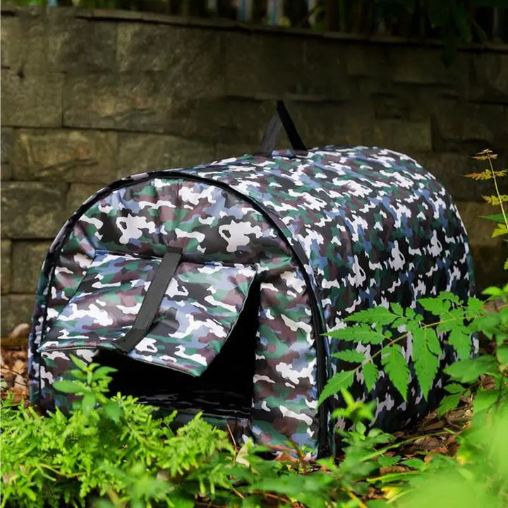 Abri extérieur pour chat – Chaleur & protection en hiver