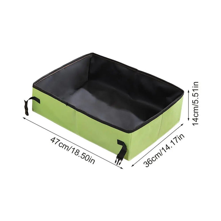 Bac à Litière Pliable Premium - HautePattes